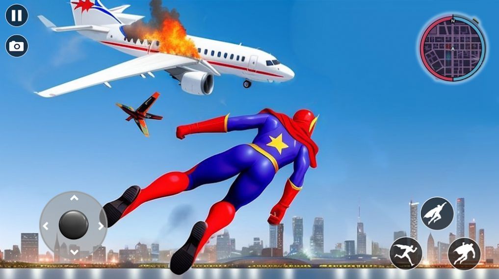 超级英雄飞行救援城市游戏安卓版  v0.1图4