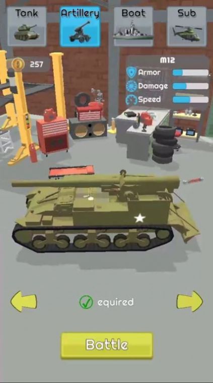 火炮坦克攻击游戏官方最新版  v1.0图4