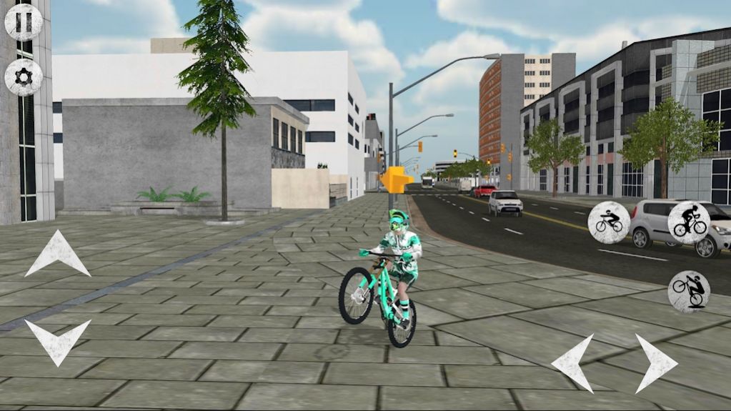 城市自行车模拟器游戏最新版  v1.0图4