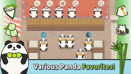 腹黑熊猫的放置咖啡厅游戏中文手机版  v1.0.0图3