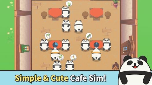 腹黑熊猫的放置咖啡厅游戏中文手机版  v1.0.0图2