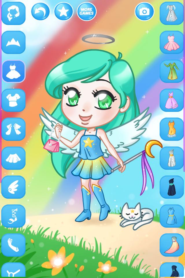 卡通女孩着装游戏安卓官方版（Chibi Angel）  v1.2图2