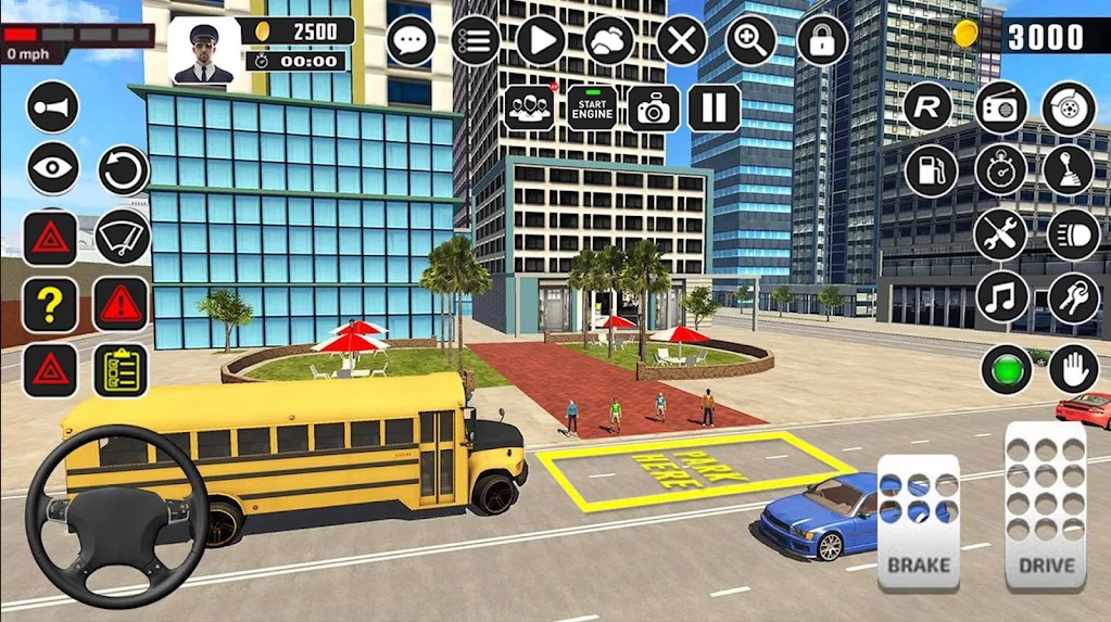 越野校车驾驶游戏中文手机版图片2