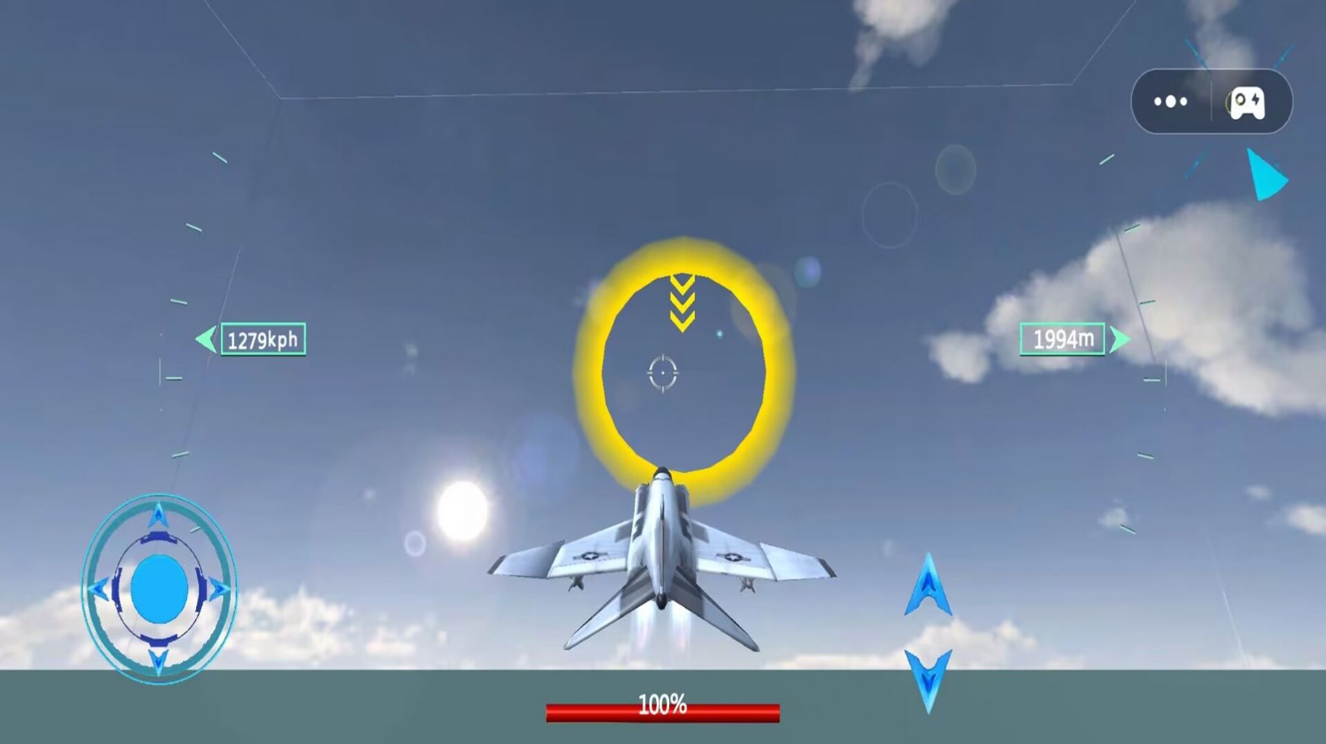 飞行战斗机模拟手机版游戏图片1
