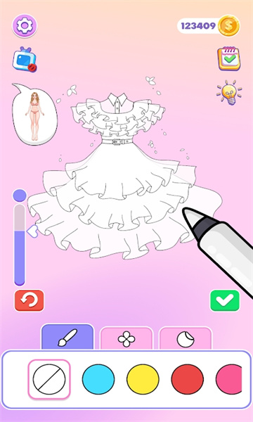 paper doll crafts coloring游戏安卓官方版  v1.6图3