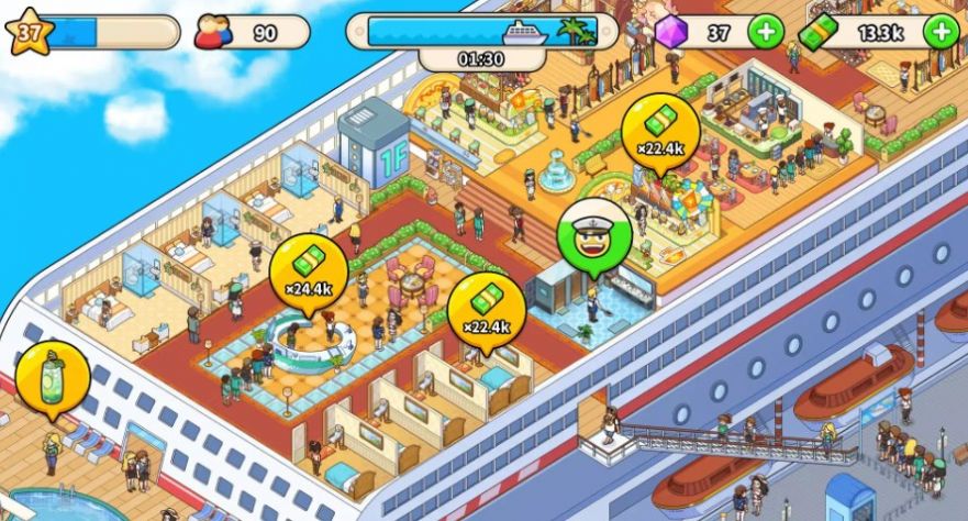 我的豪华游轮游戏最新版  v1.3.5图1
