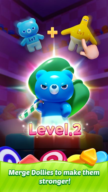 粉碎糖果的娃娃游戏官方版  v1.0.1图1