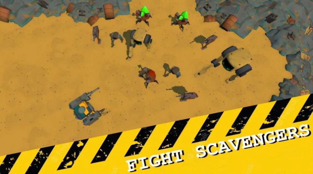 机器人金属战争游戏手机版  v1.0图1