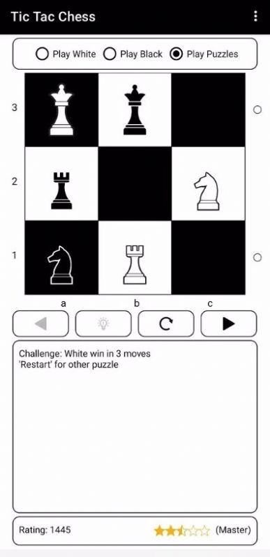 圈圈叉叉与国际象棋游戏安卓版  v1.0.2图1
