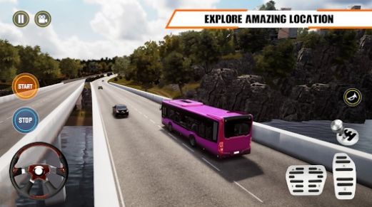 巴士高速驾驶游戏中文版  v2.0图1