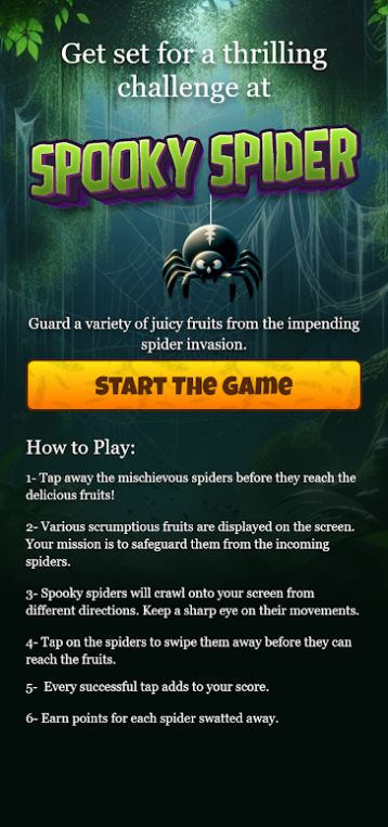 蜘蛛连接水果游戏安卓手机版  v1.1图1