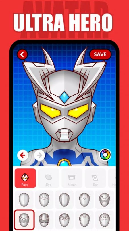 UltraHero Avatar Maker游戏安卓版  v1.2.3图1