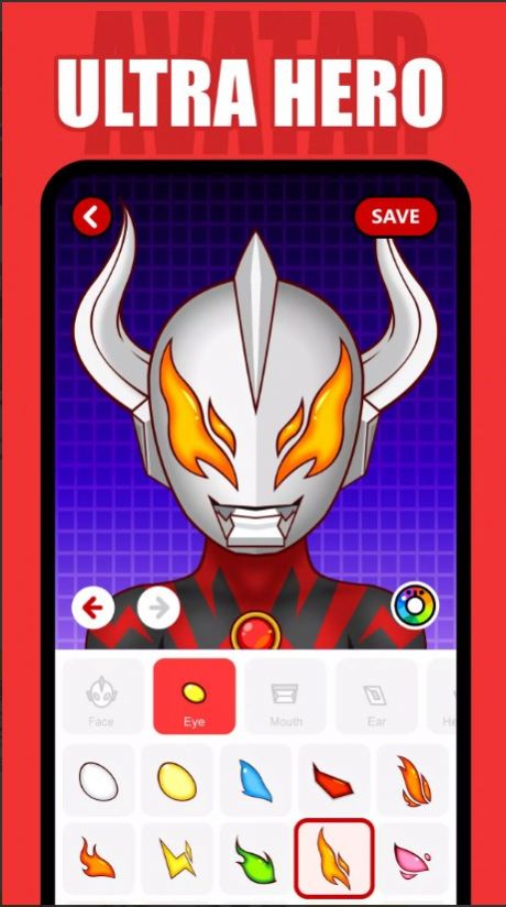 UltraHero Avatar Maker游戏安卓版  v1.2.3图2