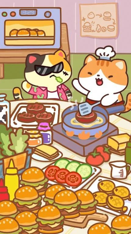 小猫烹饪巴士游戏官方安卓版图片1