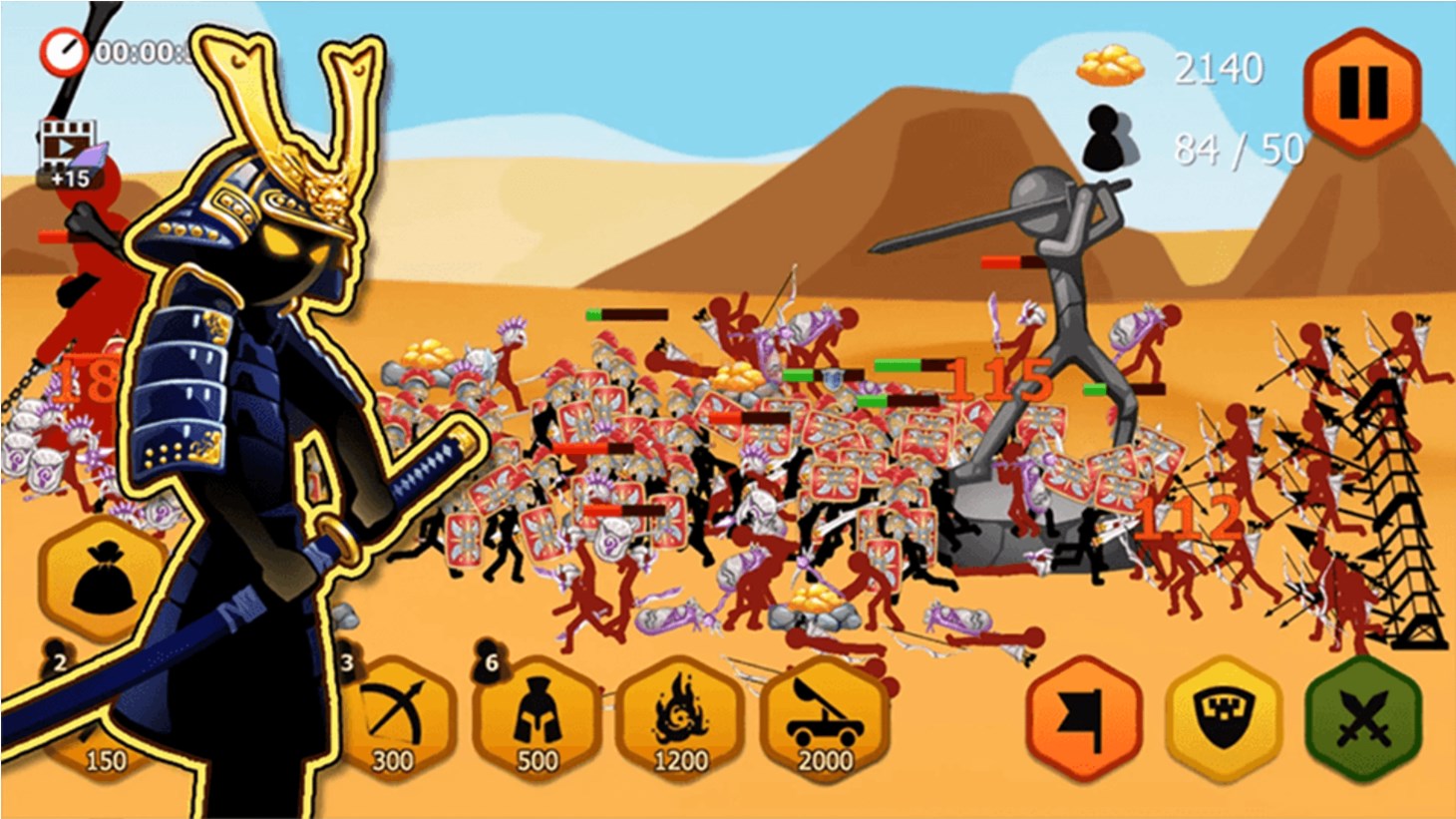 狂野火柴人战争游戏安卓版图片1