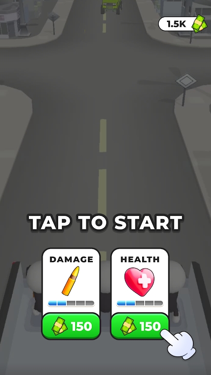 路怒合并汽车枪击游戏官方安卓版  1.0.1图1