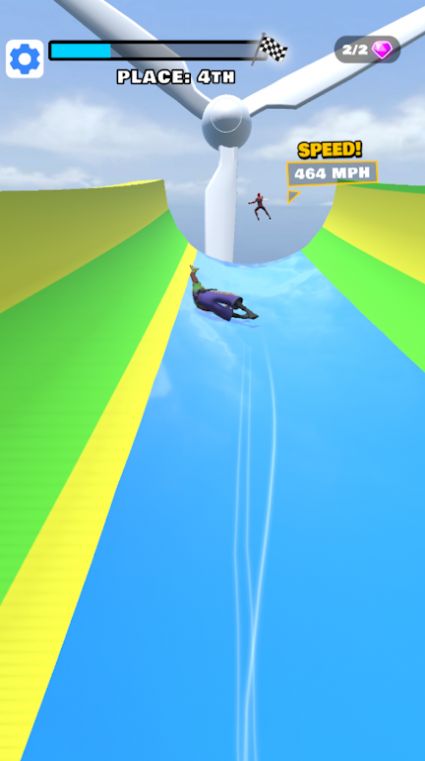 水上滑梯飞行挑战游戏官方版  v1.0.0图2