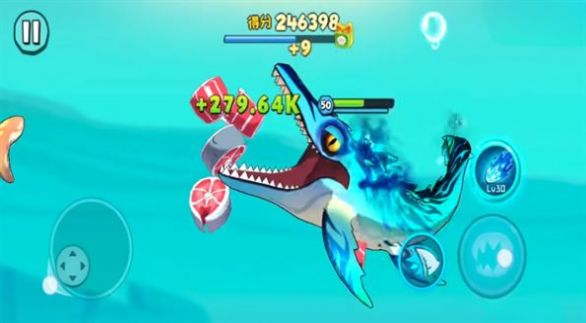 模拟鲨鱼狩猎求生游戏手机版  v1.0图2
