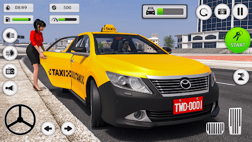 出租车驾驶模拟器2024手机游戏安卓版  v1.08图3