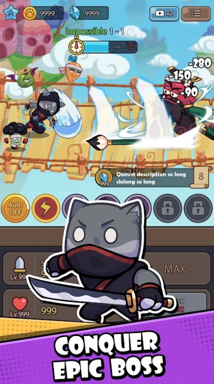 猫传奇放置RPG战争游戏中文最新版  v14图1