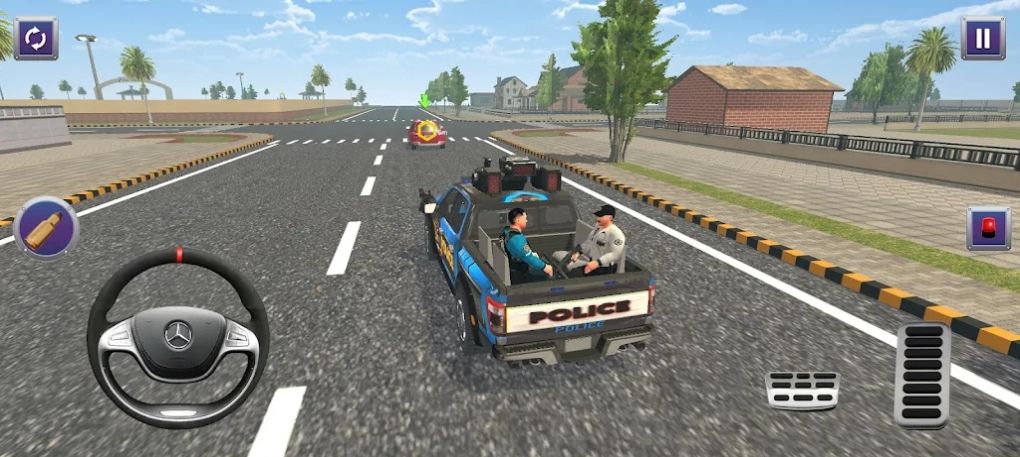 警察追击赛车驾驶游戏中文手机版  v1.0图1