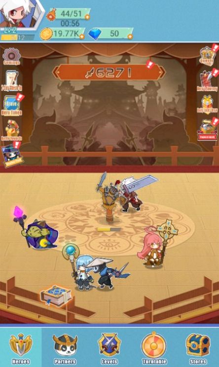 纸张英雄游戏中文最新版（Paper Heros）  v1.0.1图1