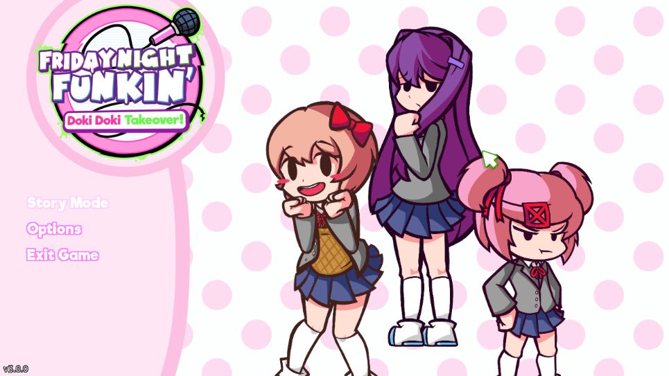 FNF Doki Takeover plus下载安装最新版  v3.0.0图3