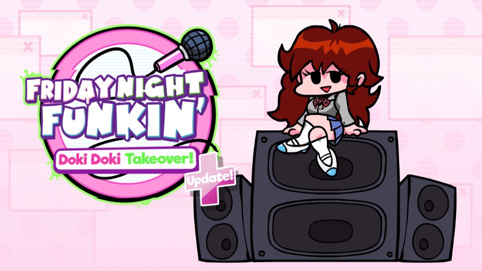 FNF Doki Takeover plus下载安装最新版图片1