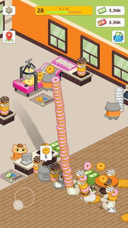 猫咪厨房食品制作器(Cat Donuts)官方版下载  v1.1.0图2
