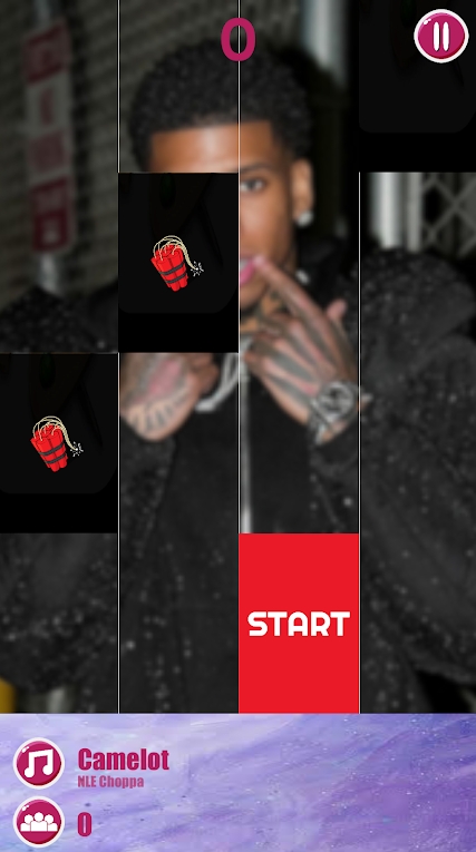 NLE Choppa Music Tiles Piano apk latest version  v1.0图1