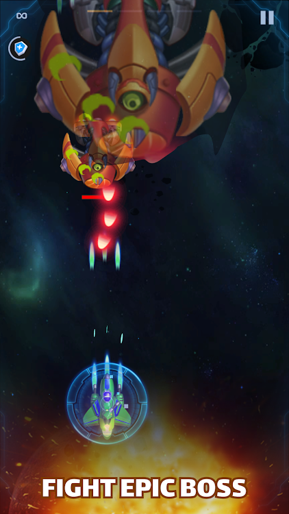 Galaxy Shooter Attack 2024 mod apk game download图片3