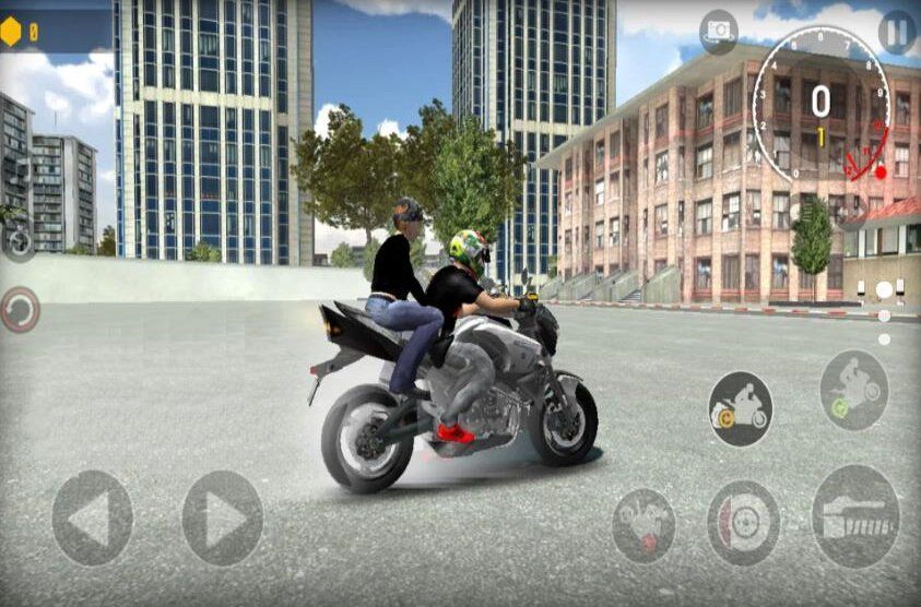 摩托道路狂飙游戏官方版  v1.0图2