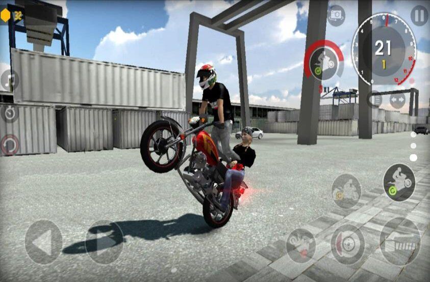 摩托道路狂飙游戏官方版  v1.0图3