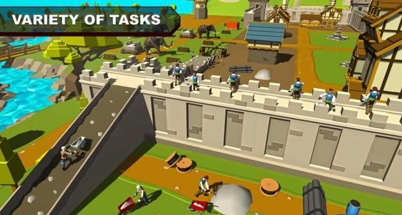 城墙建造模拟手机游戏安卓版  v1.0图1