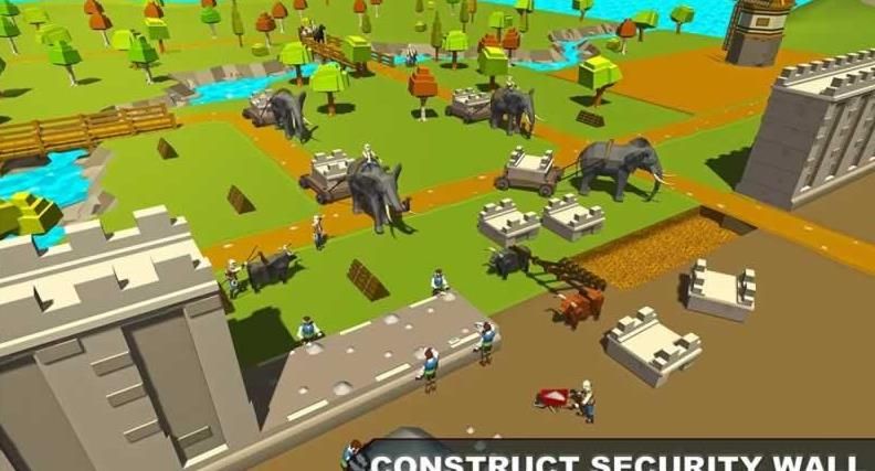 城墙建造模拟手机游戏安卓版  v1.0图2