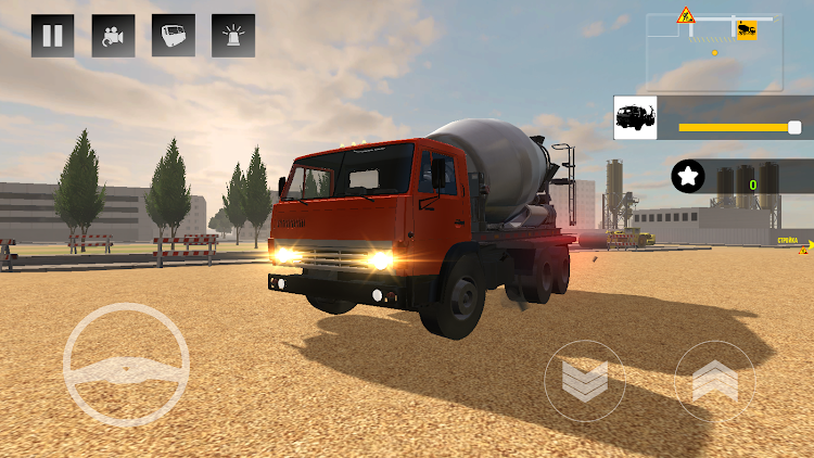 Concrete Mixer Simulator game for android  V1.0图2