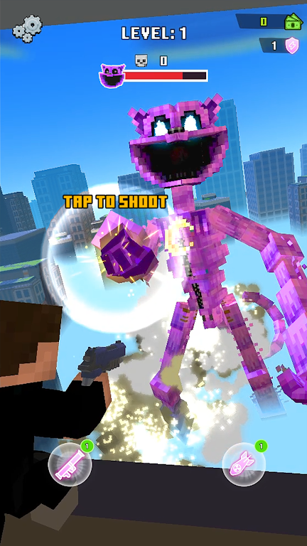 Giant Monster Heli Shooting game unlimited money图片3