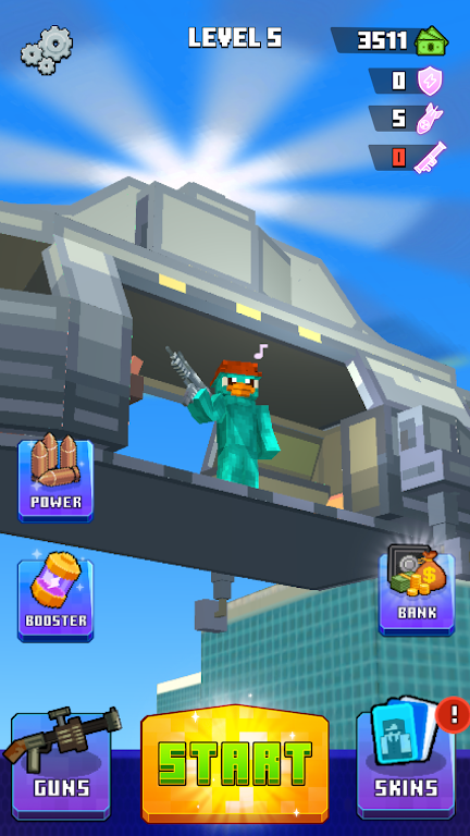 Giant Monster Heli Shooting game unlimited money图片1