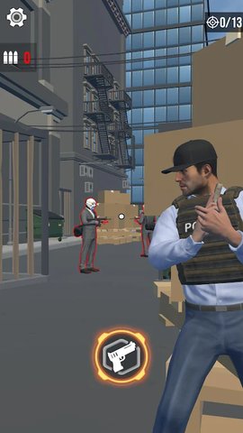警察追捕城市枪击游戏中文最新版  0.1.6图1