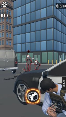警察追捕城市枪击游戏中文最新版  0.1.6图2