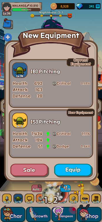 Push Hero Idle RPG Unlimited gold图片1