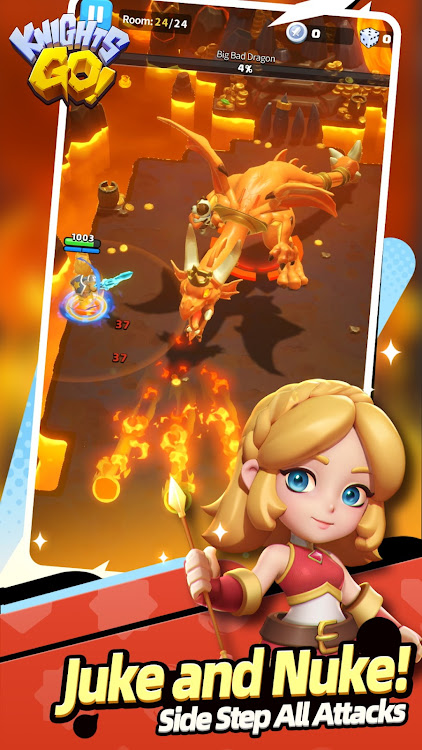 Knights Go mod apk unlimited money and gems free download  v0.13.116图1