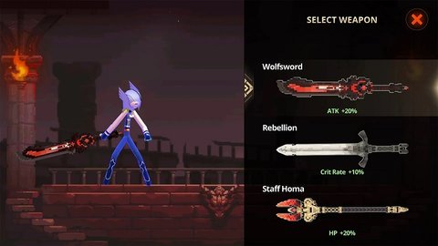 火柴人像素英雄游戏中文最新版  v1.0.2图1