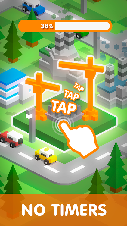 tap tap idle city builder sim mod apk unlimited money  v5.3.3图3