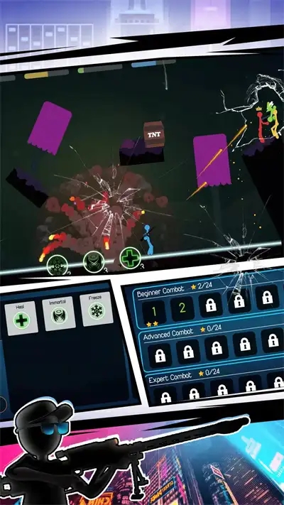 火柴人射击乱斗下载安装最新版  1.0.3图1