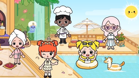 mia world makeover life apk game android  v1.0.3图2