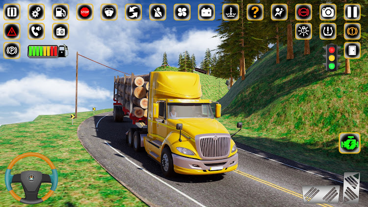 US Truck Sim Cargo Truck Games mod apk  V0.1图3