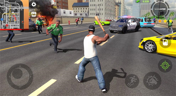 gangster grand crime city mod apk unlimited everything  v1.5图1