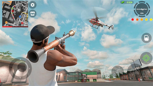 gangster grand crime city mod apk unlimited everything  v1.5图2
