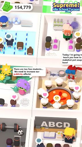 Supreme Idle School Tycoon Mod Apk Unlimited Money  v1.100.14图3